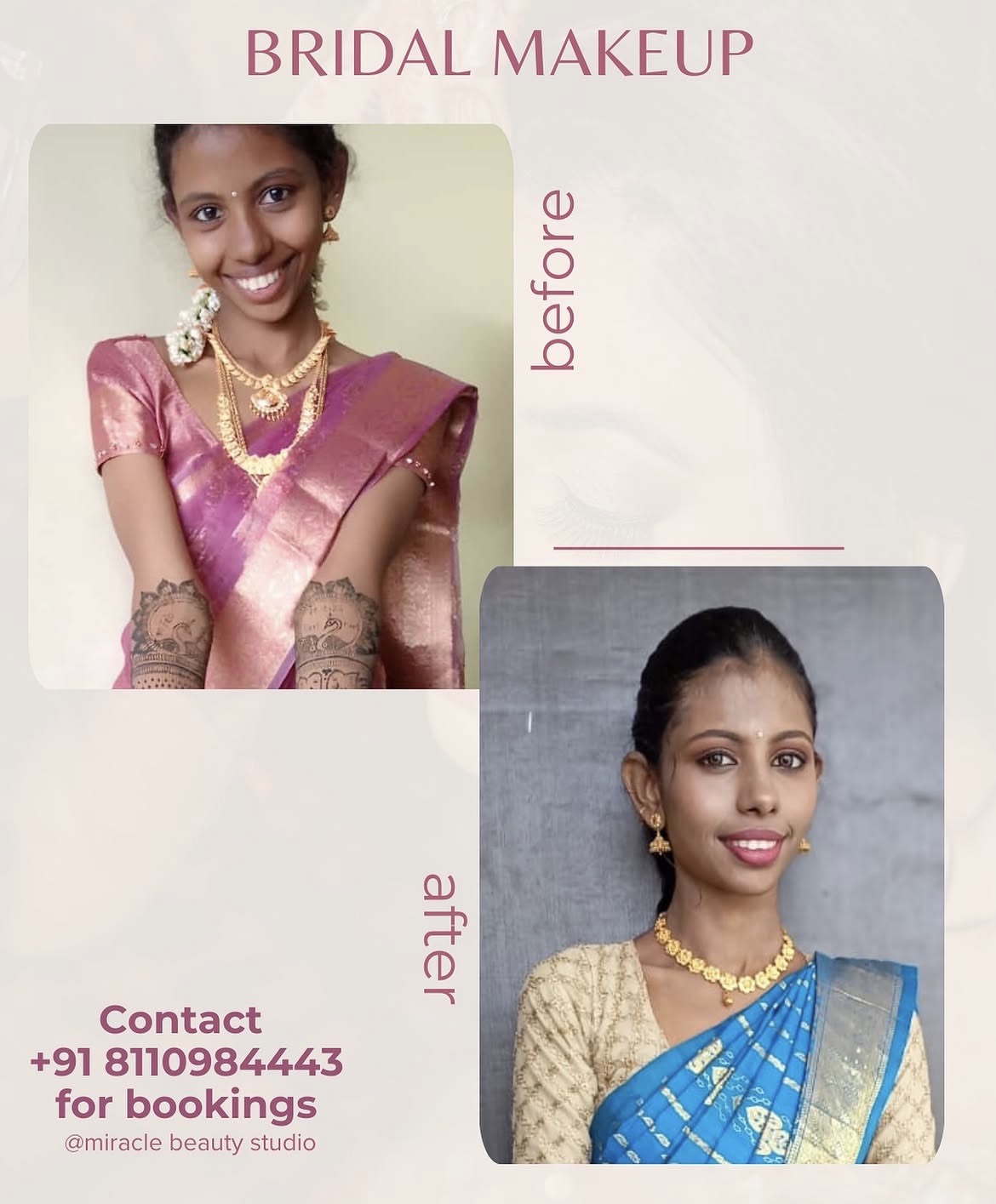 Bridal makeup